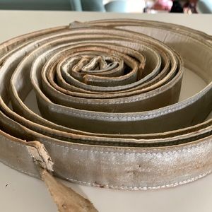 Baking Fabric Strips for even baking